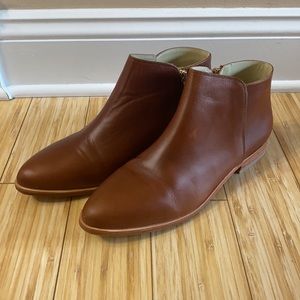 Nisolo Lana Ankle Boot in Brandy